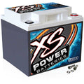 XS Power D1200 2600 Amp AGM Battery with M6 Terminal Hardware - 12 Volt 55Ah 740CA Deep Cycle AGM Powercell for UTV, Car Audio Systems - 35.30 lbs, Maintenance Free, Sealed Design