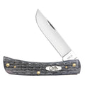 Case Knives CASE58412 Pocket Worn Crandall Jig Gray Bone Sod Buster Jr – Folding Pocket Knife