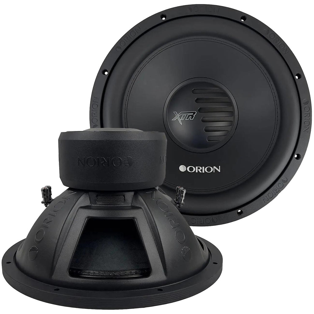Orion XTR15D4 15″ Car Subwoofer – 750W RMS / 3000W Max, Dual 4 Ohm DVC High Performance Subwoofer
