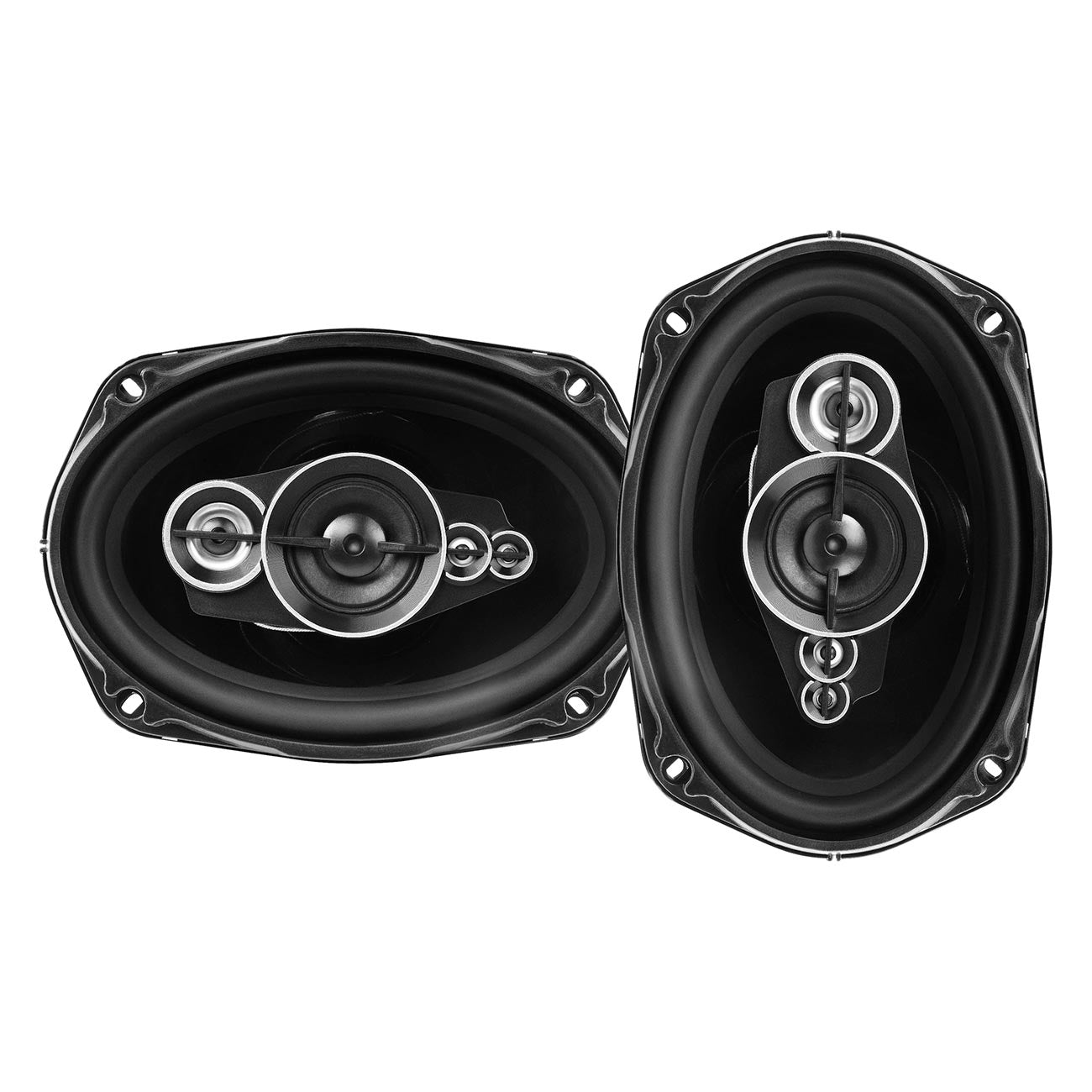 Audio Drift 6.9" 5-Way 4 Ohm 250W RMS 1" ASV Voice Coil Car Speakers
