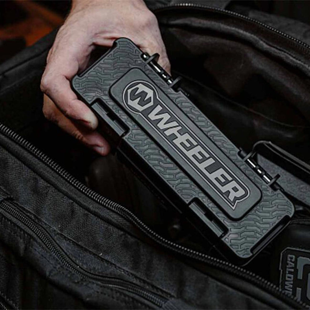 Wheeler Space Saver Screwdriver Set with Magnetic Screwdriver Handle, Bit Assortment and Storage Case for Maintenance