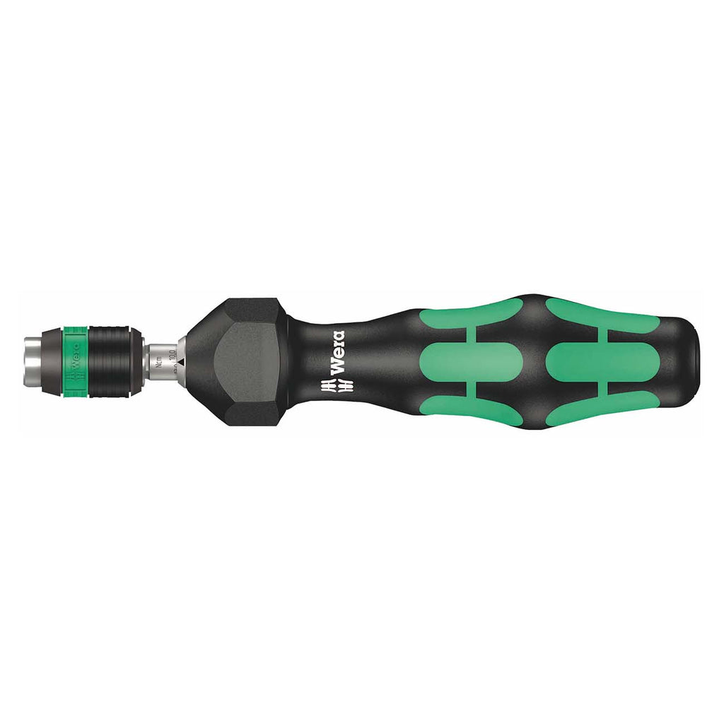 Wera 05074701001 Kraftform 7441 Hexagon Torque Screwdriver, 1/4" Head, 1.2-3.0 Nm Variable Torque Adjustment Range