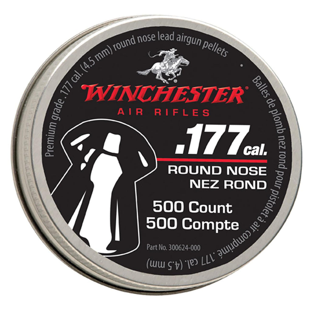 Winchester Round Nose .177 Caliber Pellets