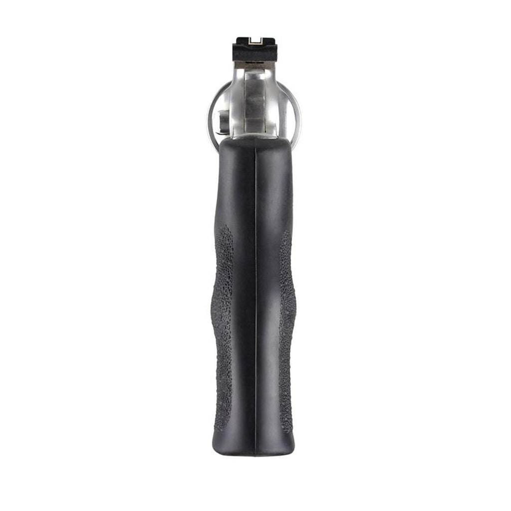 Hogue OverMolded Rubber Monogrip for Ruger GP100 & Super Redhawk Revolvers, No Finger Grooves, Black - 80010