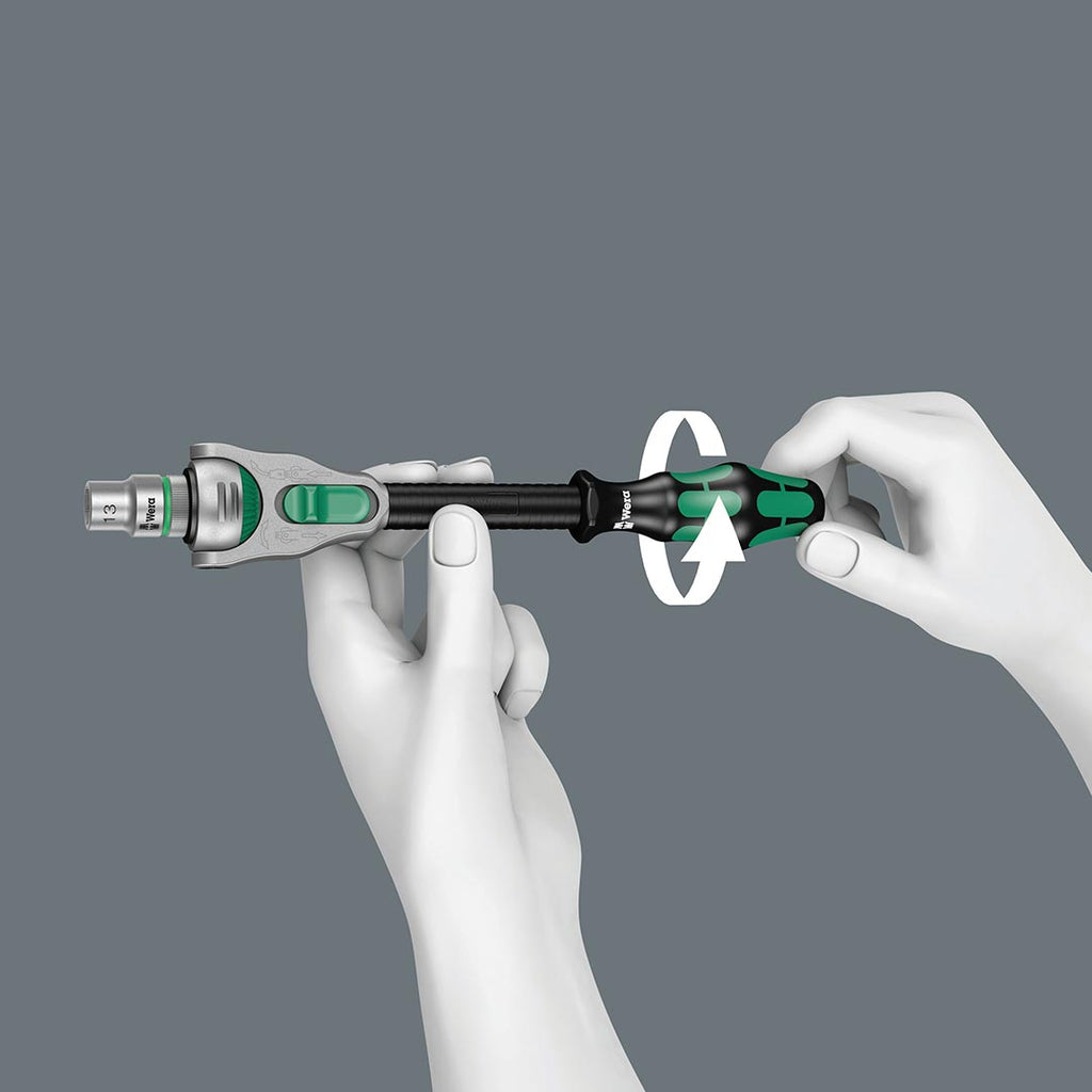 Wera - 5003596001 Zyklop 8100 SB 4 3/8-Inch SAE Ratchet Set, 38-Piece