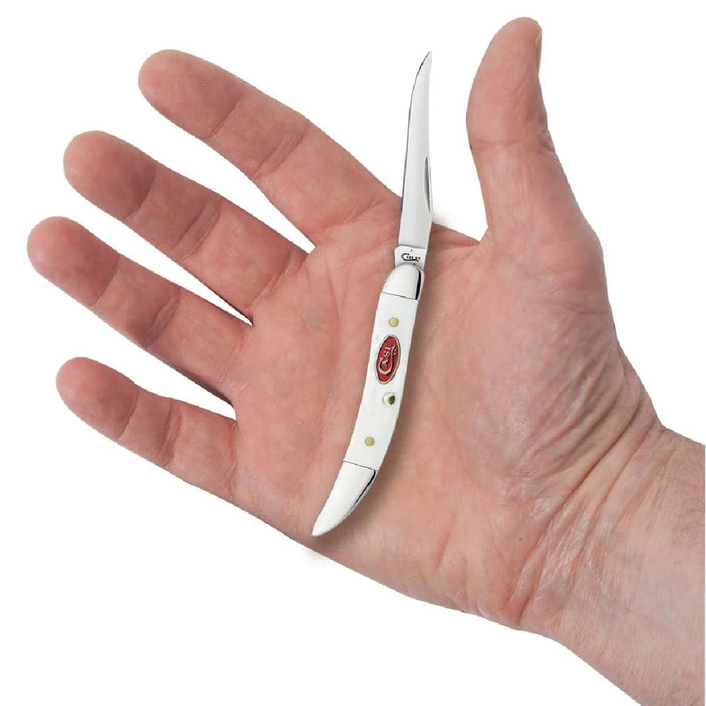 W. R. Case & Sons SparXX Small Texas Toothpick Pocket Knife CASE60180 – Stainless Steel Folding EDC Knife, Synthetic Handle Slip Joint