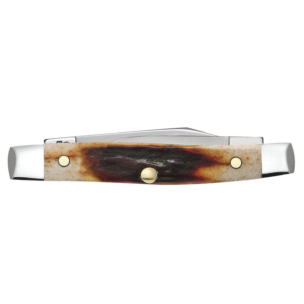 Case WR XX Pocket Knife Red Stag Small Pen Item #9581 - (R5233 SS) - Length Closed: 2 5/8 Inches