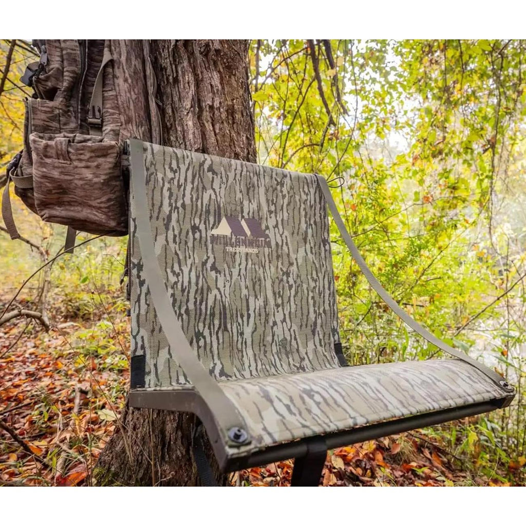Millennium Outdoors Hang-On Tree Seat M35000 – Mossy Oak Bottomland Camo Lightweight Hunting Seat