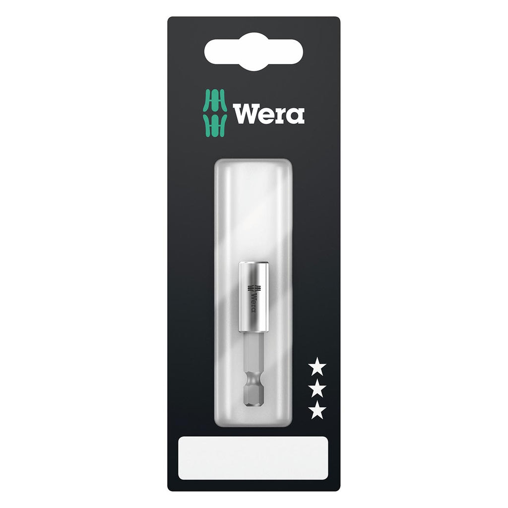 Wera - 5073401001 Hexagon 893/4/1 K SB Quick-Release Chuck, Universal Bit Holder 1/4"