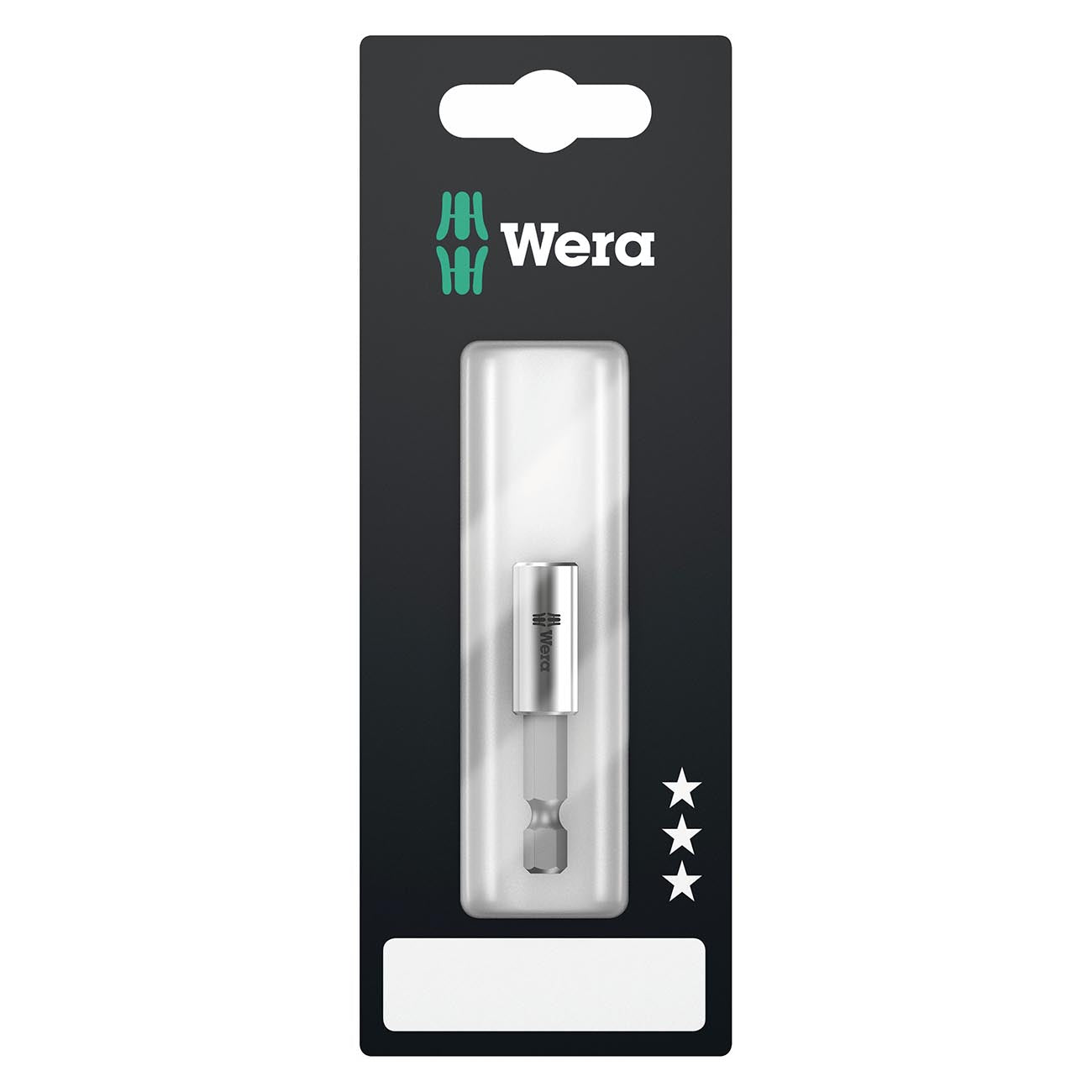 Wera - 5073401001 Hexagon 893/4/1 K SB Quick-Release Chuck, Universal Bit Holder 1/4"