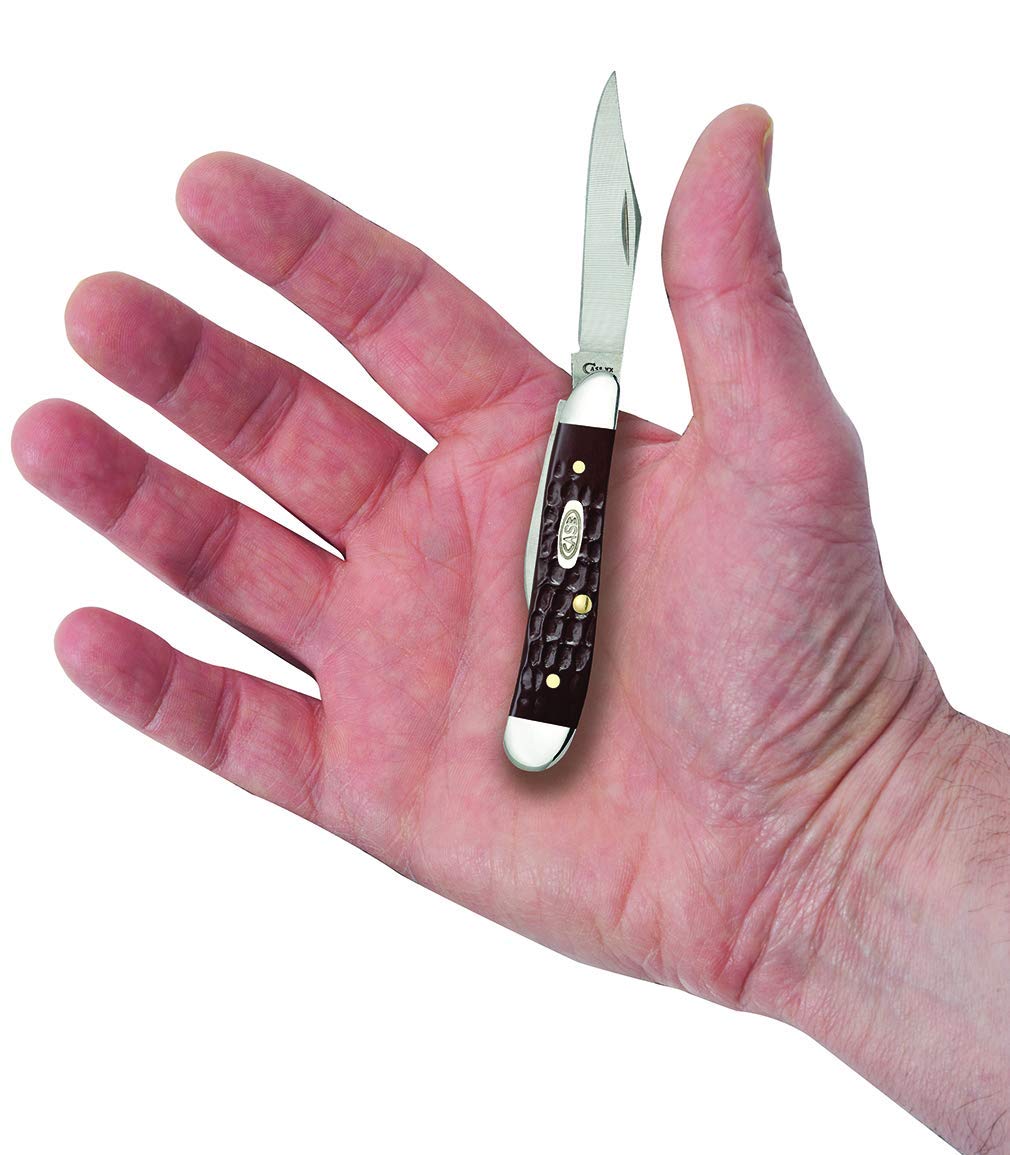 Case Working Peanut Brown Stainless Steel 2.88 in. Pocket Knife