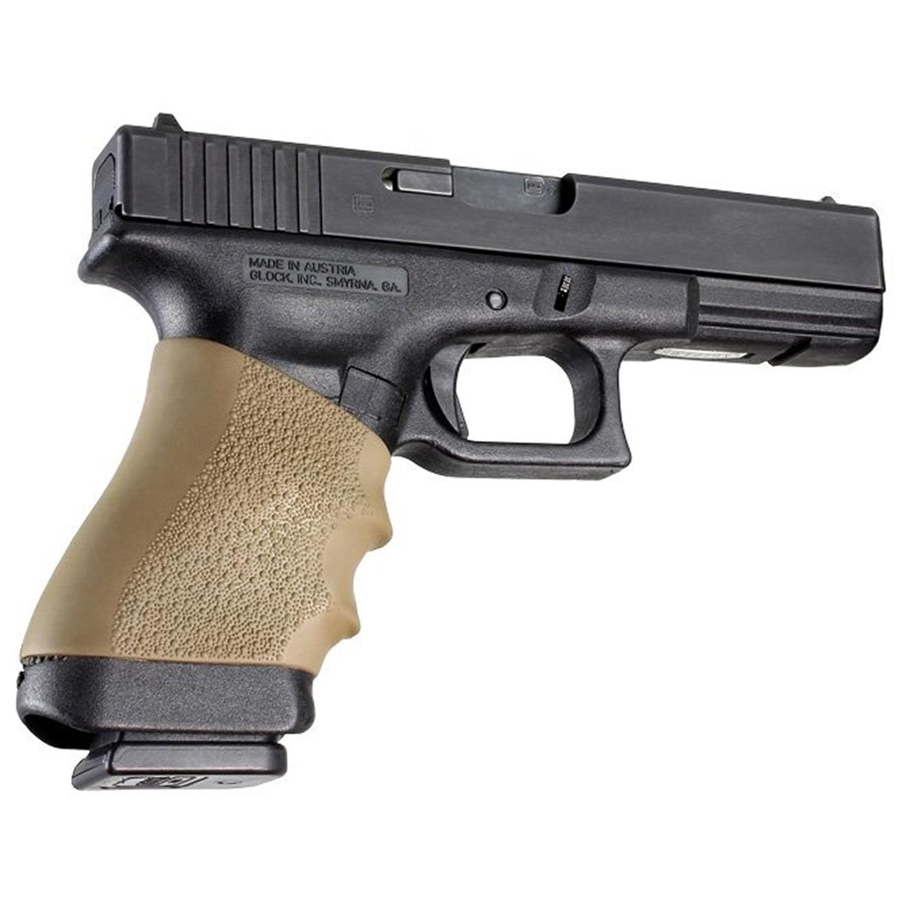 Hogue HandAll Universal Full Size Grip Sleeve, FDE - Flat Dark Earth - 17003