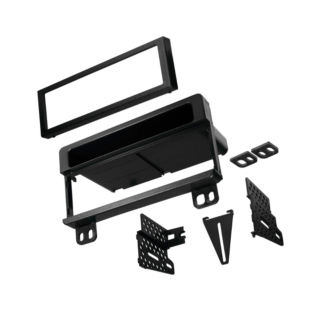American International FMK550 Single DIN/ISO Dash Installation Kit with Pocket – Fits 1995-2011 Ford, Lincoln, Mercury & Mazda Vehicles