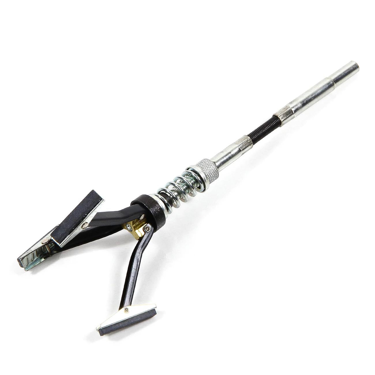 Powerbuilt Disk Brake Cylinder Hone 3/4 Inch to 2-1/4 Inch, 3 Piece 1-1/8 Inch Lenght #220 Medium Grit Stones Included, Adjustable Tension - 648401