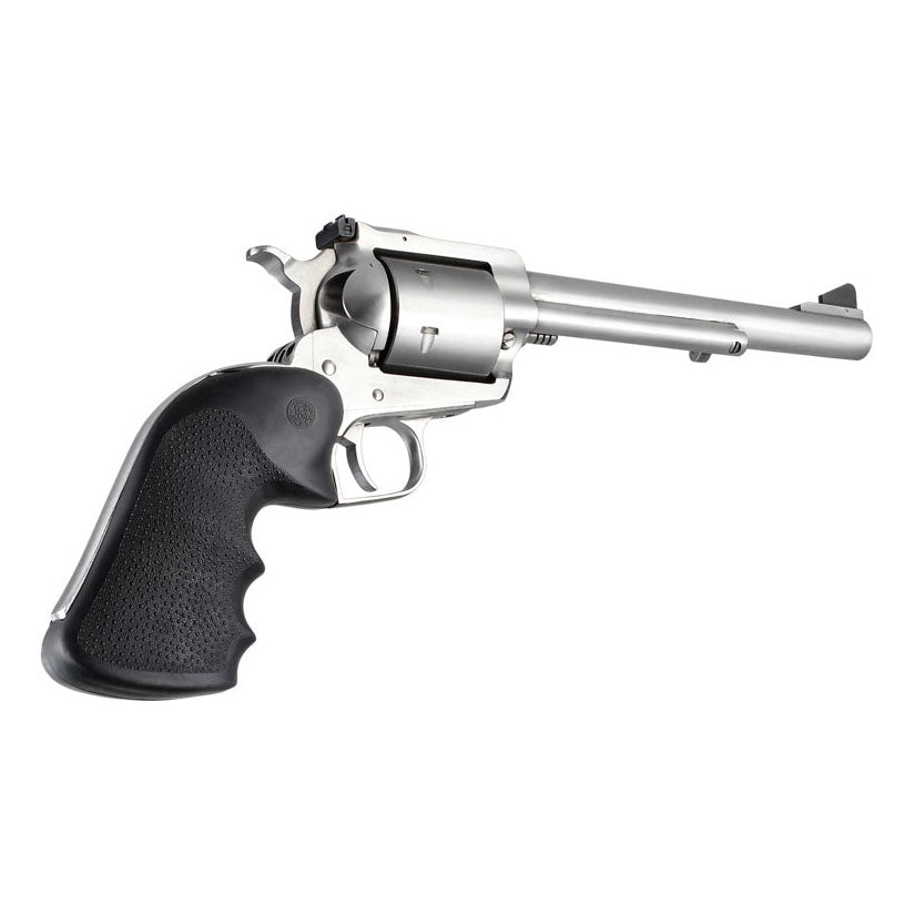 Hogue OverMolded Rubber Monogrip for Ruger Super Blackhawk Hunter Revolver Grip, Black - 84000