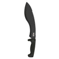 SOG Sogfari Kukri 13" Stainless Steel Survival Machete Knife | Saw on the Back of the Blade, Textured Handle, Nylon Sheath