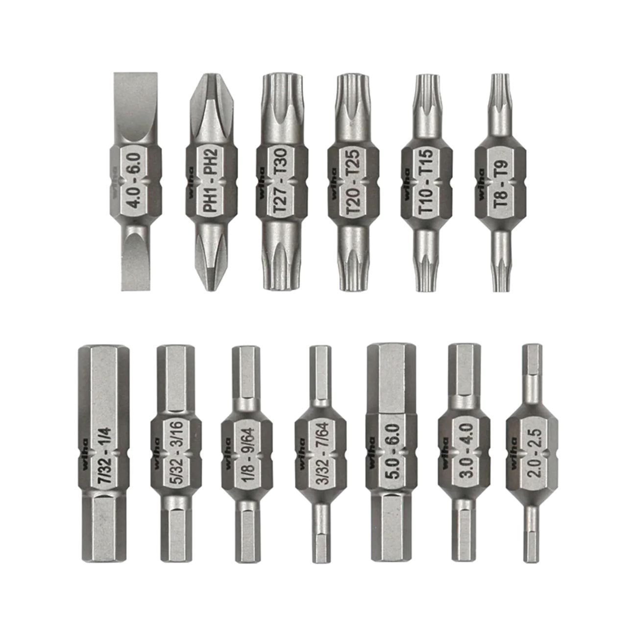 Double End Insert Bit Reload Set, 13 Piece