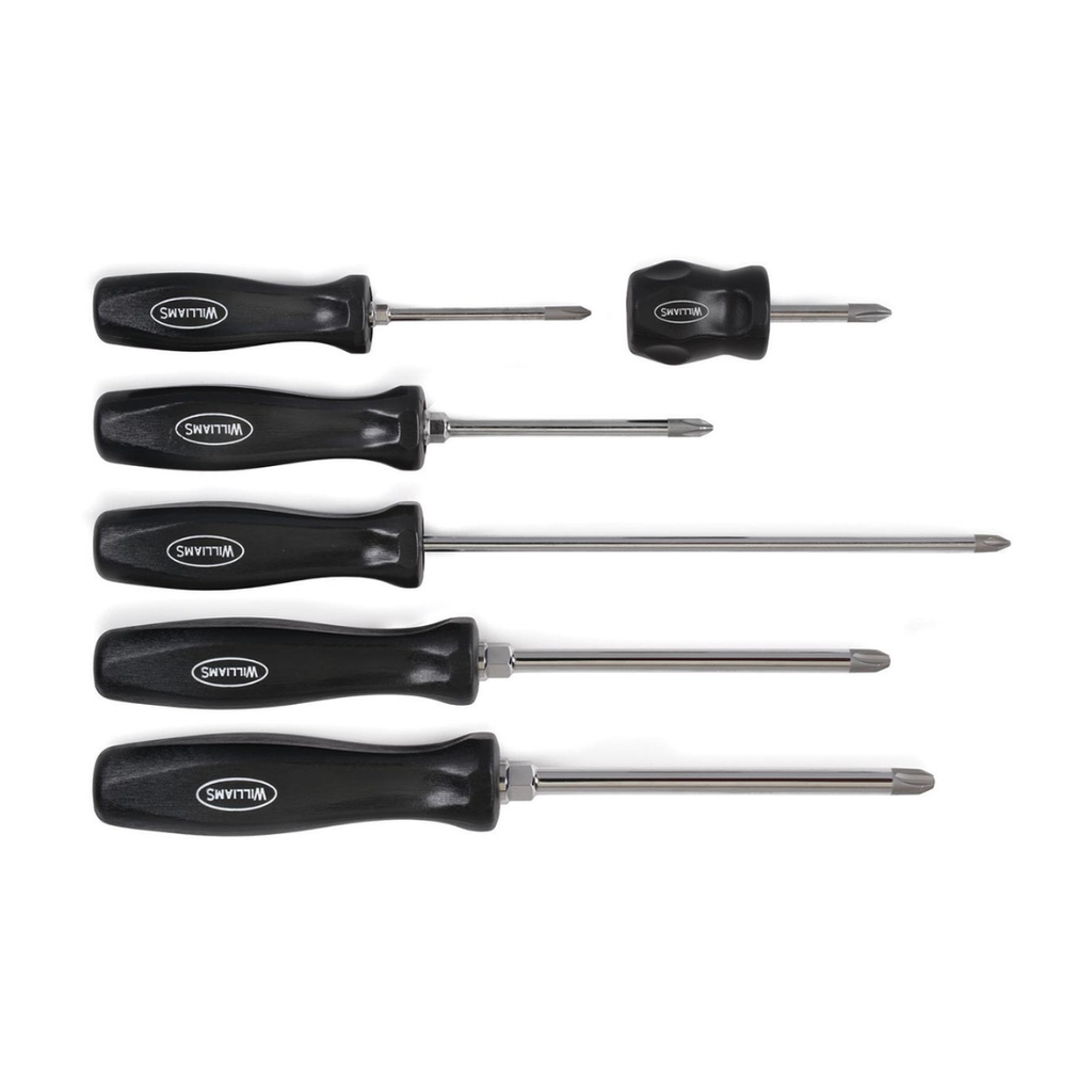 6 Piece Premium Phillips(R) Screwdriver Set