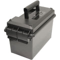 MTM AC50C-40 Ammo Can, 50-Caliber, Heavy-Duty Dual Latching System, Rugged Polypropylene Plastic, O-Ring Seal System, Water Resistant, Bulk Ammo Storage, USA Made, Black