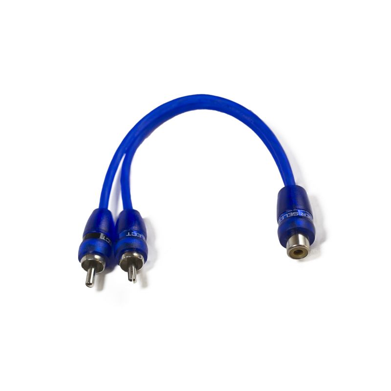 Stinger Select SSRCB2M Competition Series 2 Male to 1 Female Y Interconnect