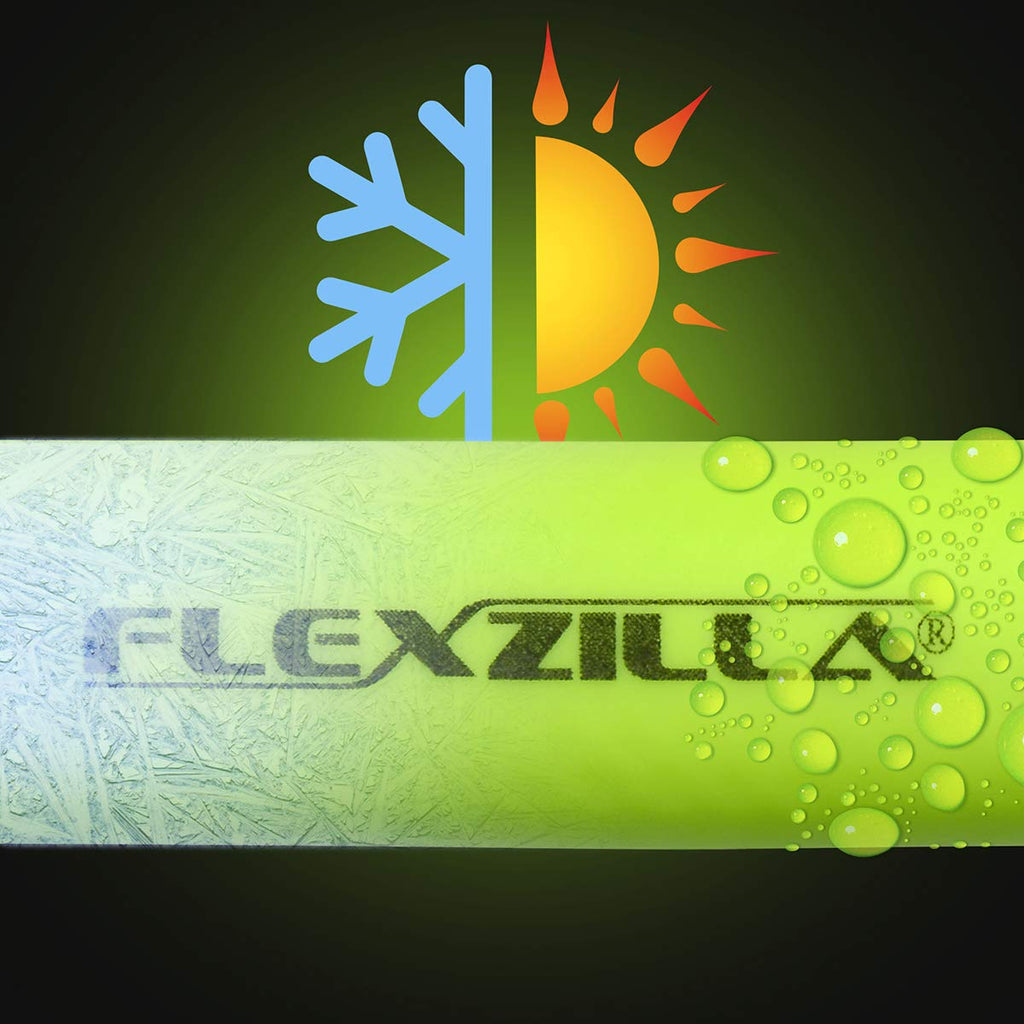 Flexzilla Pro Air Hose, 3/8 in. x 100 ft., Heavy Duty, Lightweight, Hybrid, ZillaGreen - HFZP38100YW2