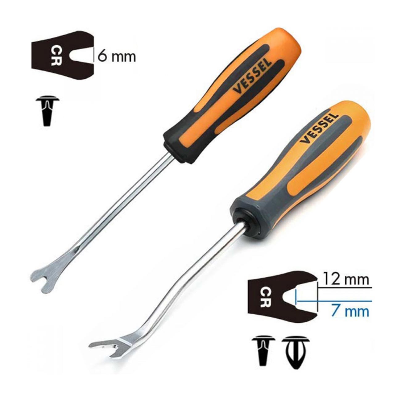 VESSEL - Megadora Clip Remover 2Pcs In Slider Case (970CR2SC)