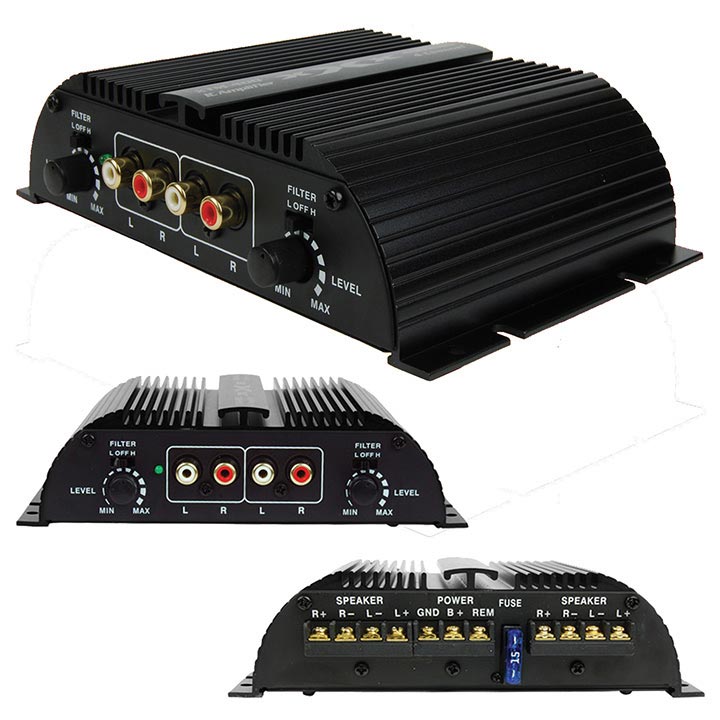XXX Audio XTM400 4-Channel IC Amplifier – 400W Max, Car Audio Power Amplifier
