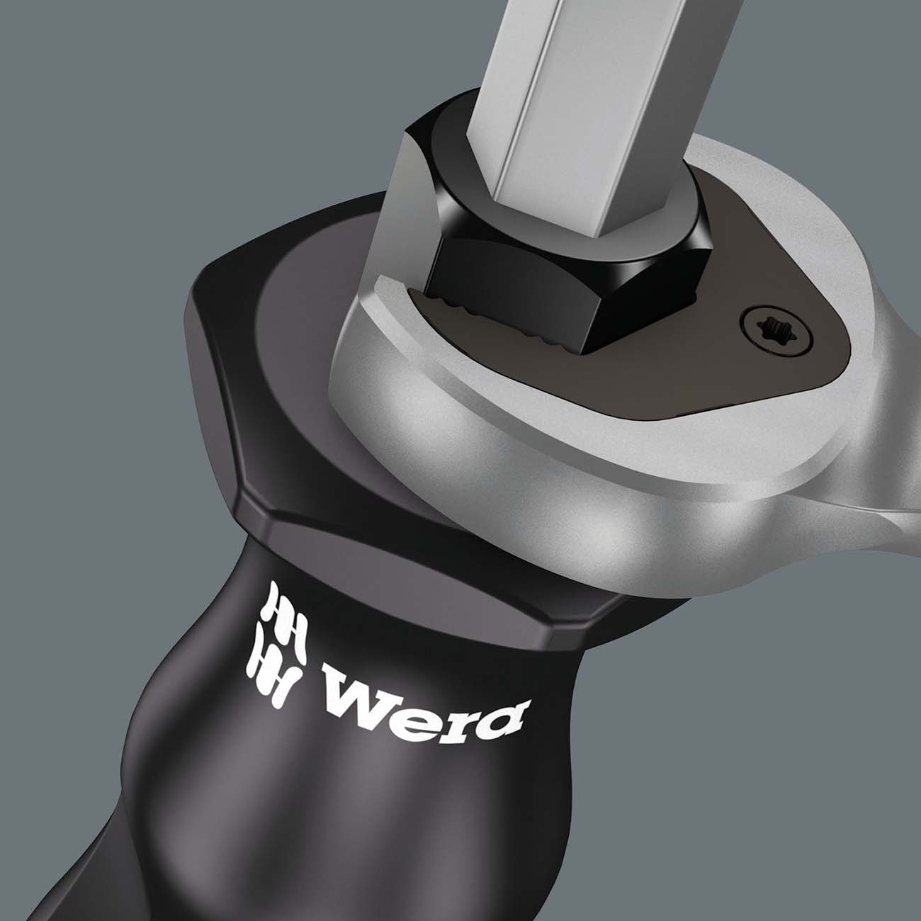 Wera - 5018282001 932/6 Kraftform Plus Screwdriver Set and Rack, 6-Pieces