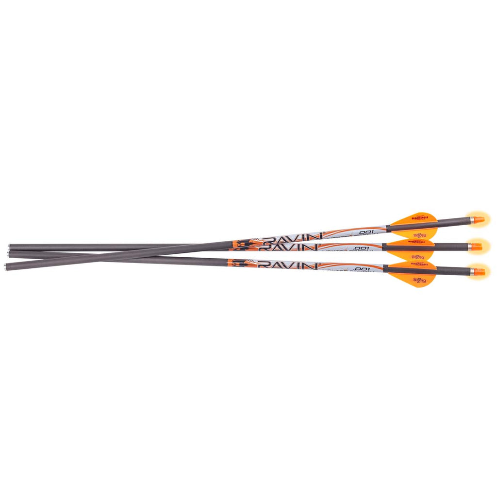 Ravin Crossbow Arrows 400 Grain .001 Premium Lighted-3 Pack R134