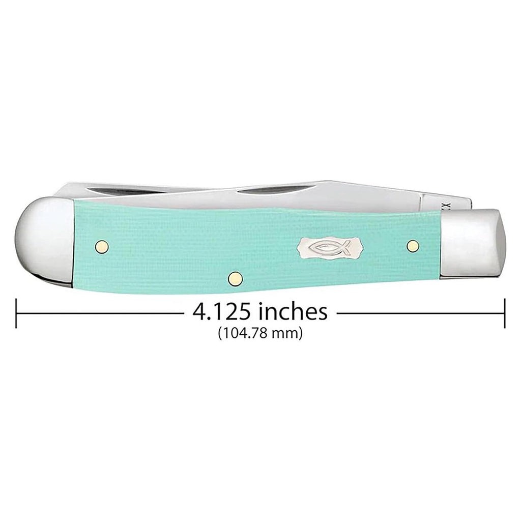 Case Cutlery CA18100: Trapper Seafoam Green