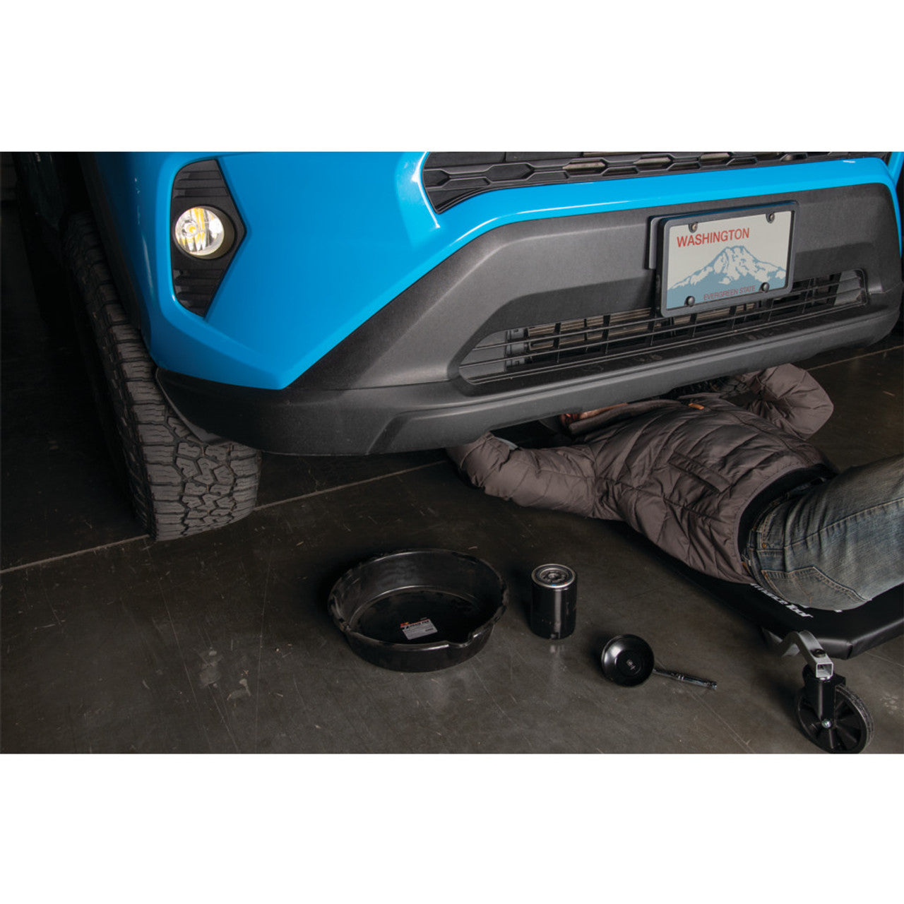 Performance Tool W54117 Heavy Duty Oil Filter Wrench for Multiple Brands - Steel Construction, 3/8-Inch Drive Tool Compatibility