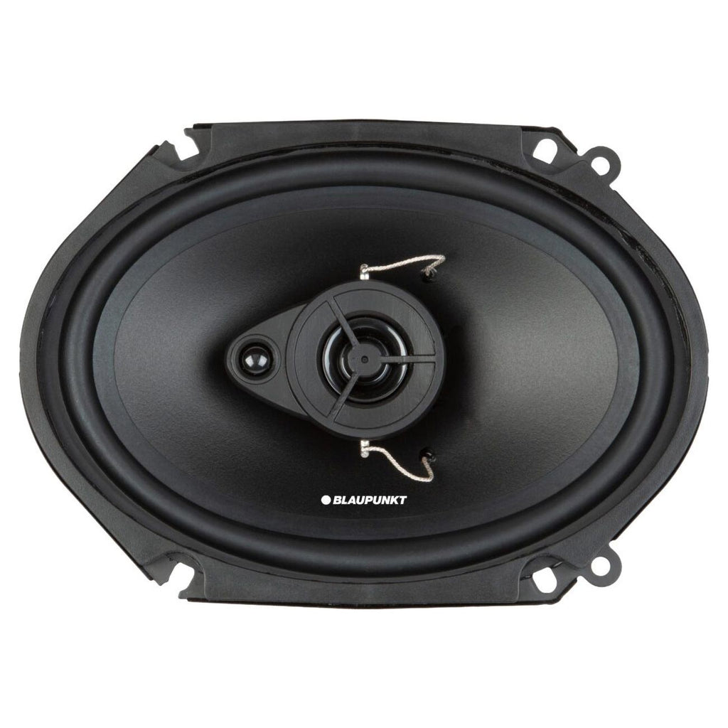 BLAUPUNKT BPS-E683 6x8 3-Way Car Speakers 120W - High-Performance, Full-Range Sound, Easy Installation – Pair Bundle with Gravity Magnet Phone Holder