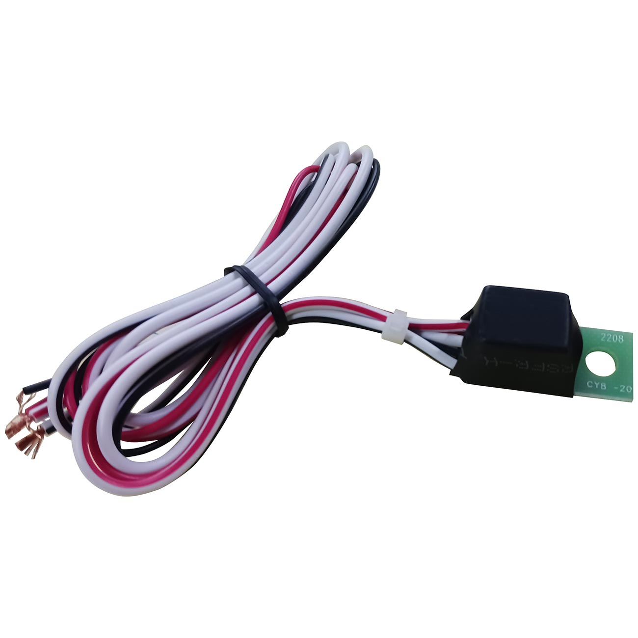 Omega AU7MINI Prewired Mini Vacuum Sealed 20/30 Amp SPDT Automotive Relay – 12 V Coil, Pre-Wired Electrical Relay