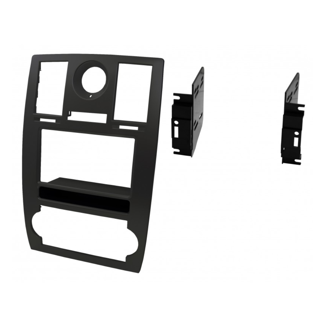 American International CDK637B Double DIN Dash Installation Kit for 2005–2007 Chrysler 300 – Satin Black