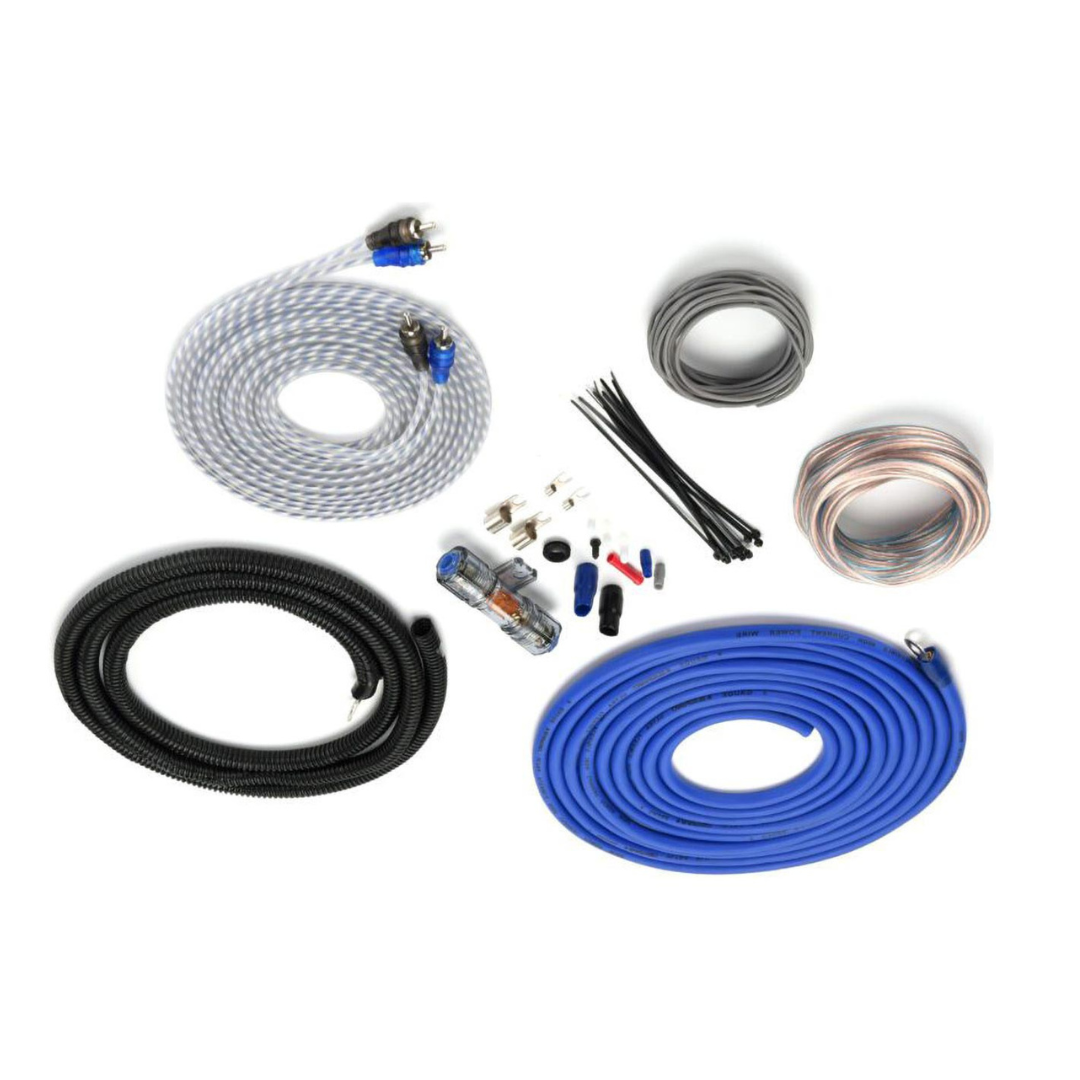 BLAUPUNKT BMK-44 Car Audio 4 AWG Gauge Complete Amplifier Installation Kit Sound System User Friendly Accessories