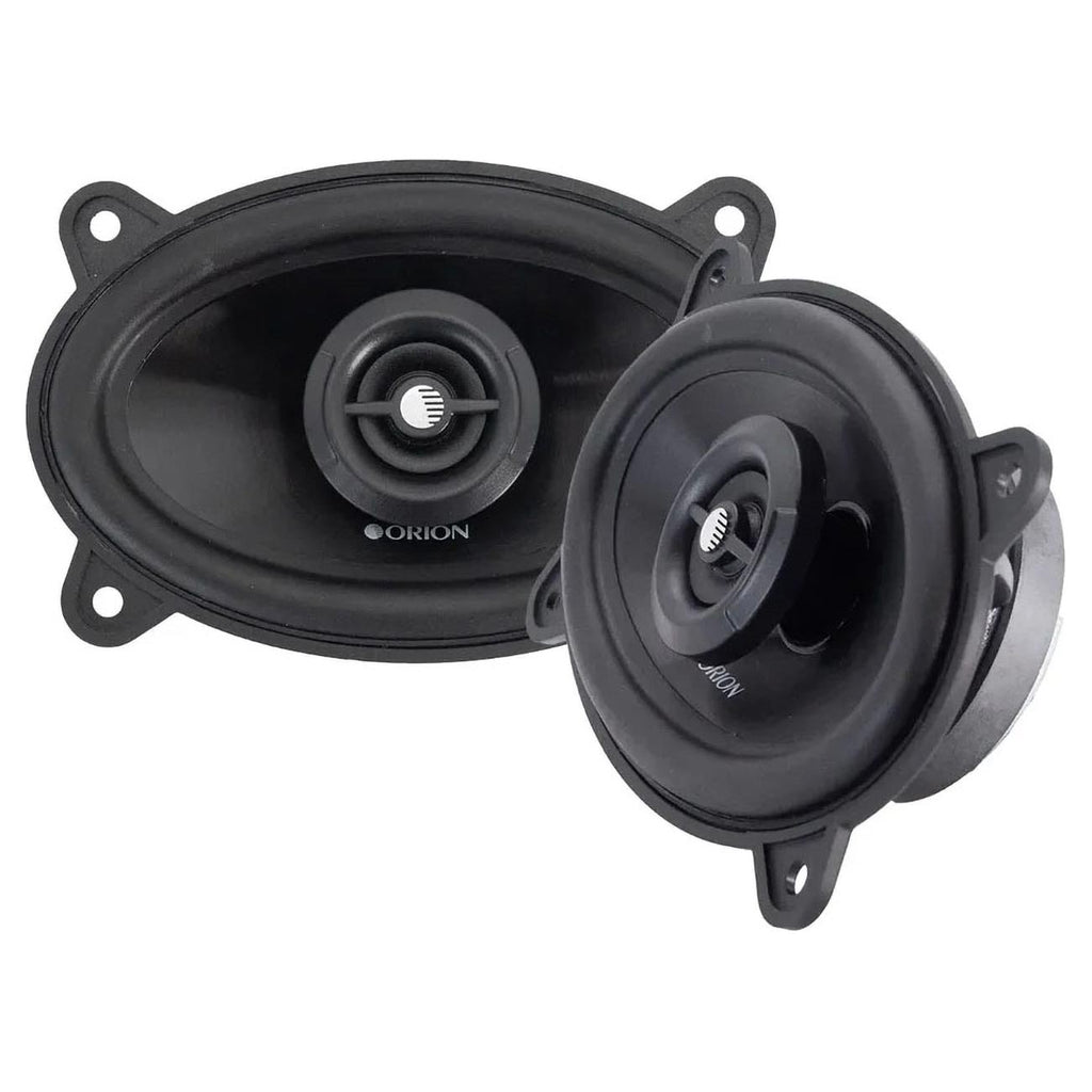 ORION Cobalt Series CB462 4x6” 2-Way Coaxial Car Speakers, 160W, 4 Ohms, Full Range, Enhanced Bass, Polypropylene Cone & Butyl Rubber Surround, Easy Install (Pair)