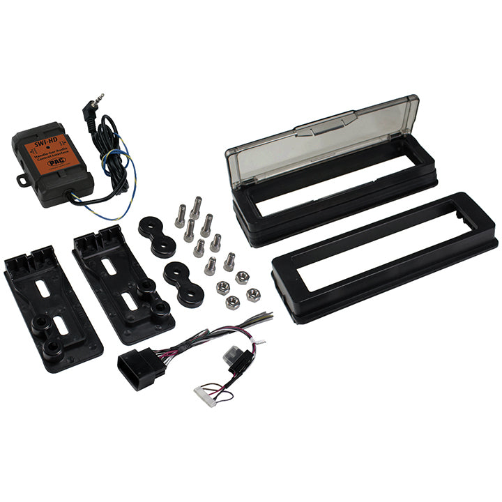 PAC HDK001X Radio Replacement Interface for 1998-2013 Harley-Davidson Motorcycles, Black