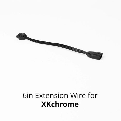6" 4pin Extension Wire for XKchrome & 7 Color Series for Motorcycle ATV Snowmobile…