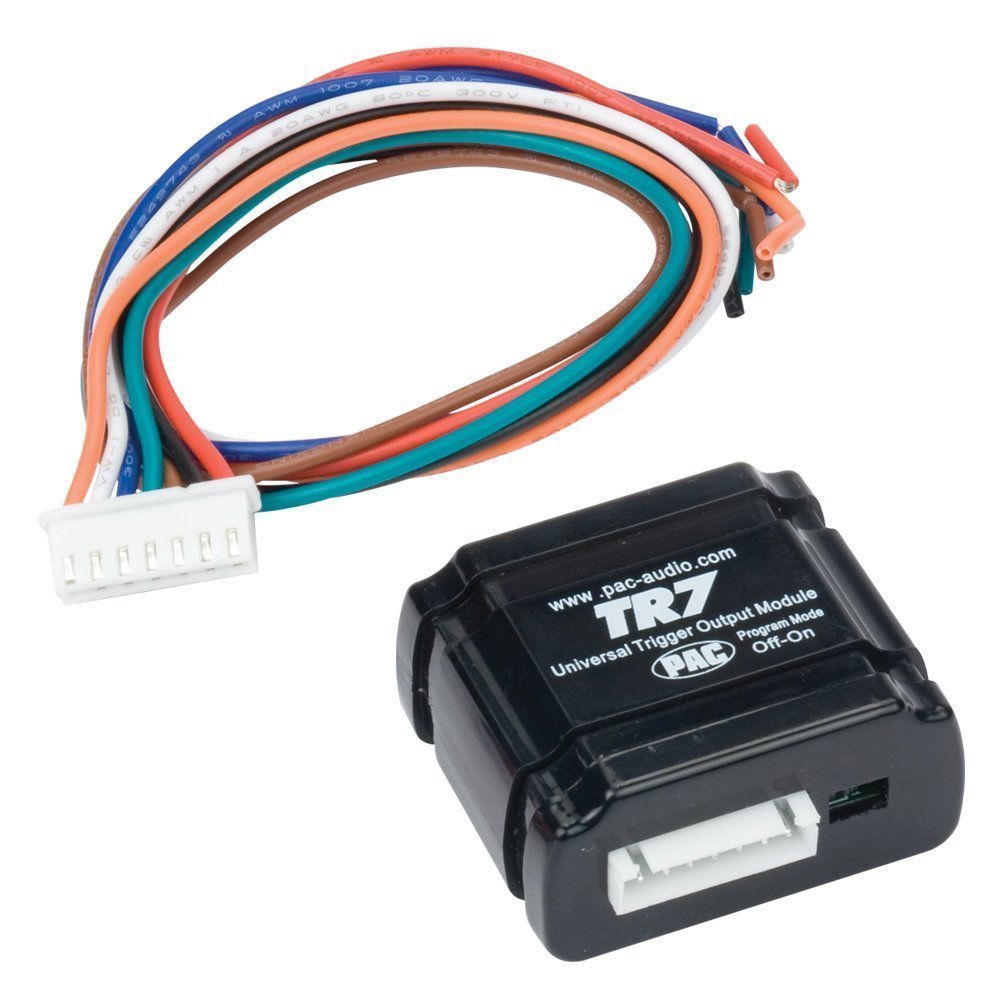 PAC TR7 Universal Trigger Output Module – Programmable Trigger & Output Control Module for Car Audio & Accessories