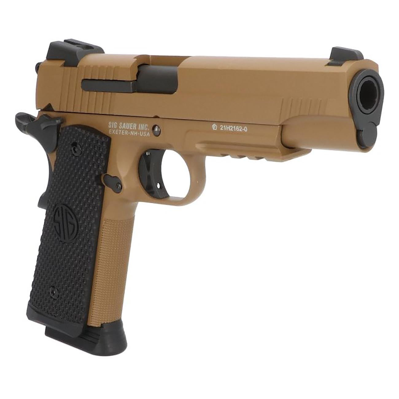 Sig Sauer 1911 Emperor Scorpion CO2-Powered 4.5mm Steel BB Caliber Semi-Auto Air Pistol with 17rd BB Mag - CO2 Cartridges Not Included