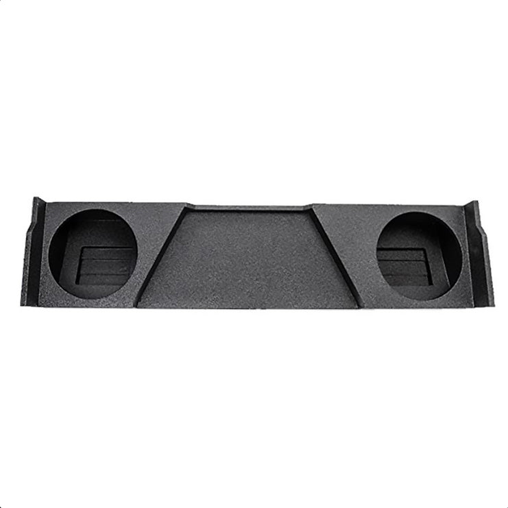 QPower QBGMC12 2007 HT QBomb Under Seat 12 Inch Subwoofer Enclosure Speaker Box with 5.5 Inch Mount for 2007 to 2013 GMC & Chevy Extended Cab Trucks