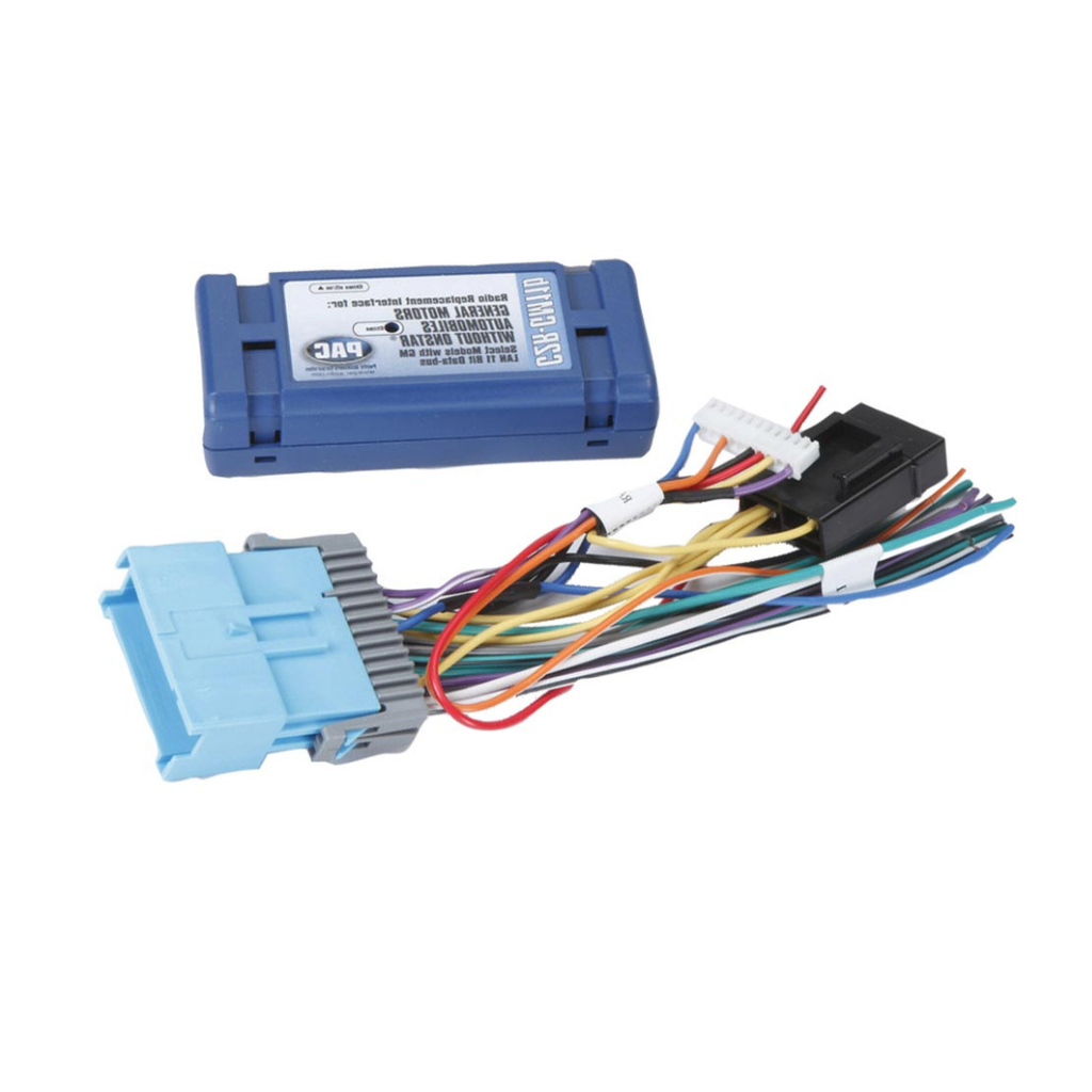 PAC C2R-GM11B Vehicle Wiring Interface for Select 2004–2009 GM Vehicles Without OnStar – Retains Factory Chimes & RAP