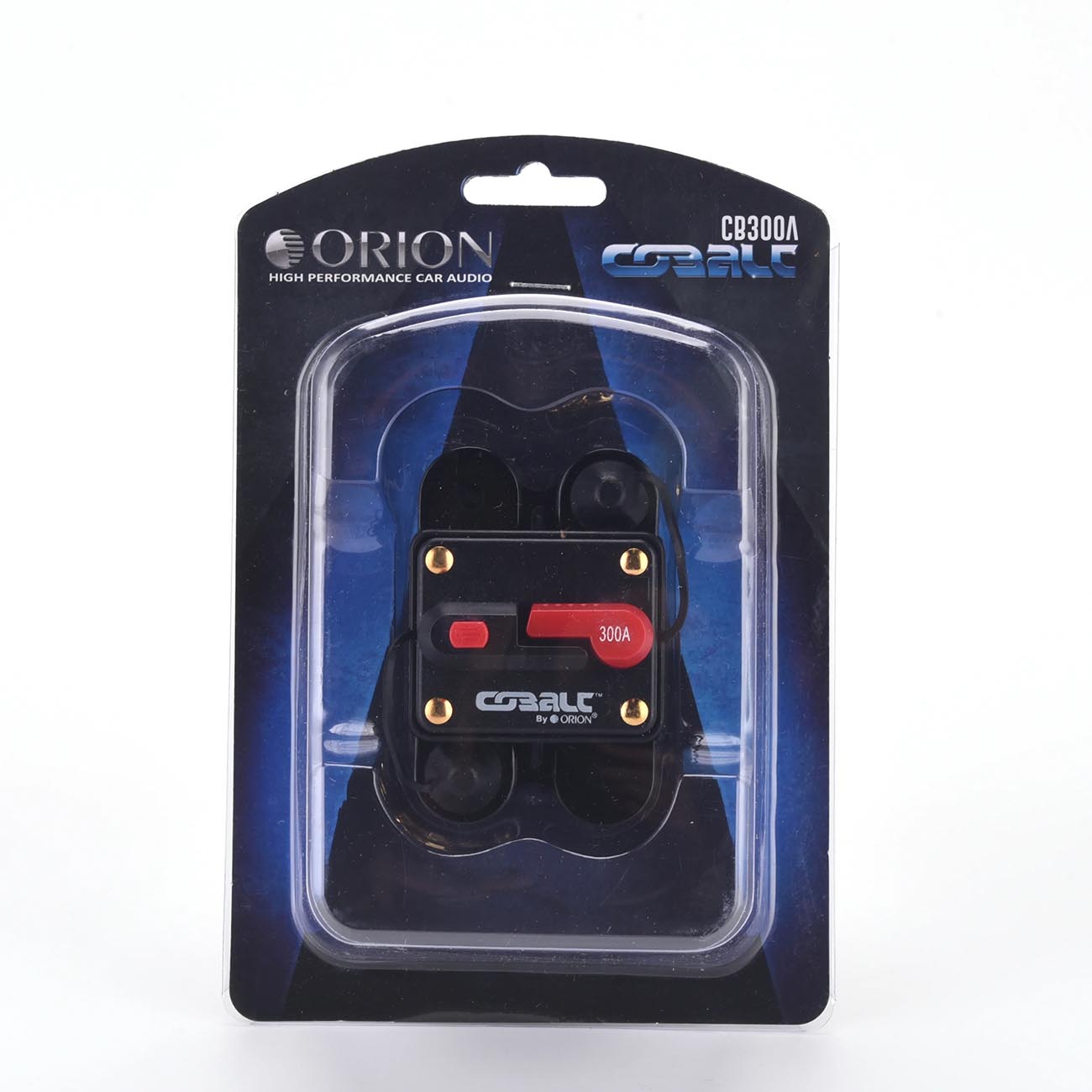 Orion Cobalt CB300A 300 Amp Circuit Breaker W/Manual Reset for Car, Marine, ATV, Trucks, RV, Motorcycle - Manual Power Protect for Audio Systems Fuse, Battery Thermal, 12V-24VDC (300A)