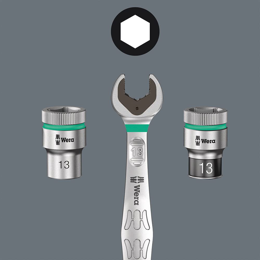 Wera - 5003501001 Zyklop 8790 HMA 1/4" Socket, Hex head 4mm x Length 23mm