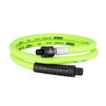 Flexzilla Swivel Whip Air Hose, 3/8 in. x 4 ft. (1/4" MNPT Ball Swivel x 1/4" FNPT Ends), Heavy Duty, Lightweight, Hybrid, ZillaGreen - HFZ3804YW2B