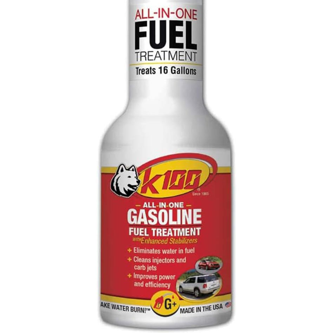 K-100 Gas Treatment W/Revitalizer Stabilizer/Octane Booster 8oz SKU:100 (K100-G)