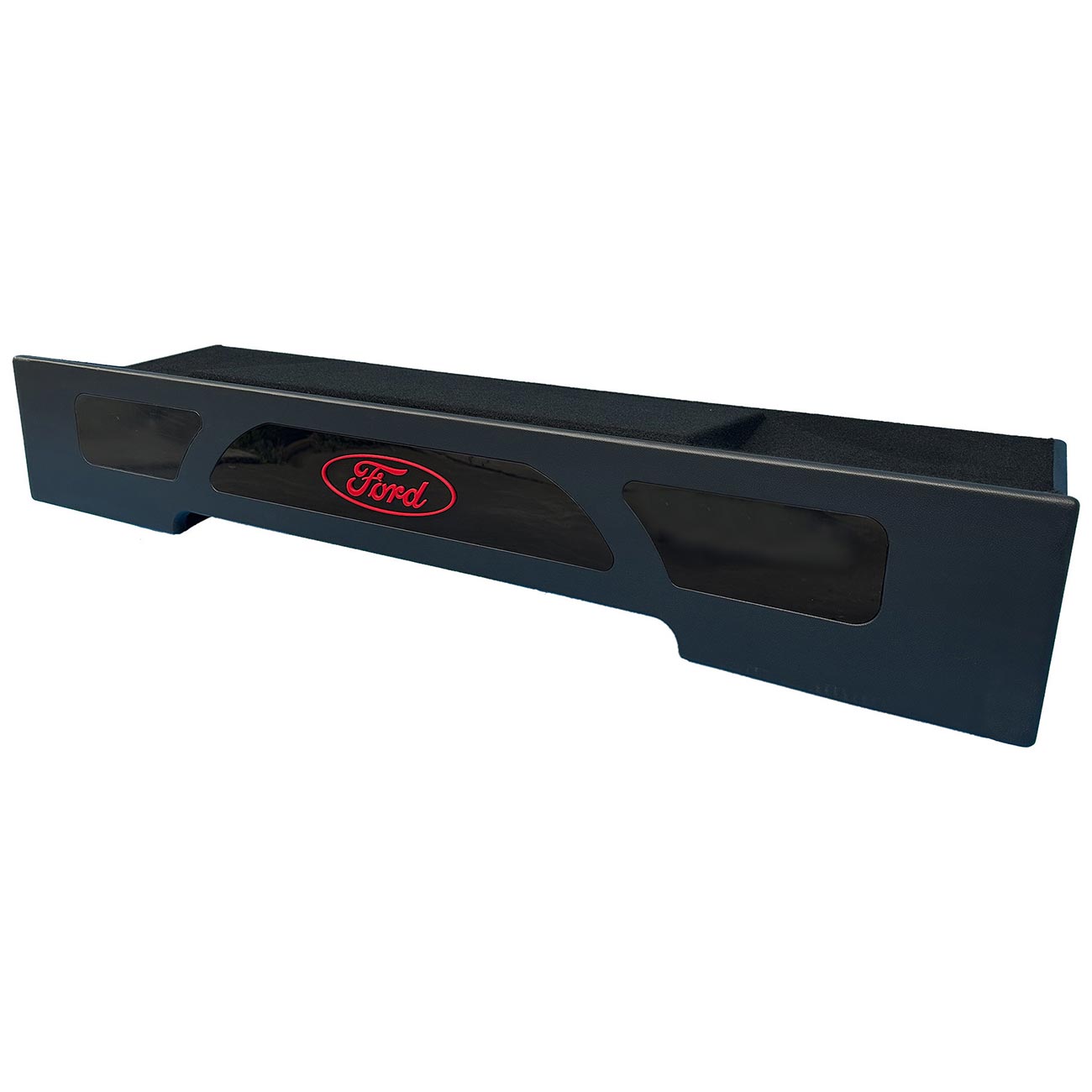 QPower QLuxe QLFORD122009DF Dual 12″ Sealed Subwoofer Enclosure – Ford ’09–’23 F150 Super Crew & ’17–’23 F250/350 Super Crew