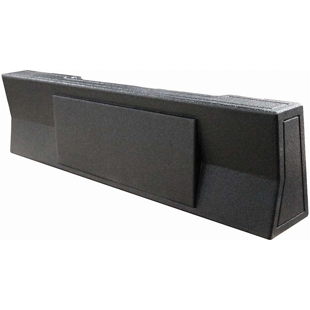 Rockville REC104 Dual 12" Subwoofer Box, 1.0 Cu Ft Per Sub, 36Hz Tuning, Ported Enclosure, Durable Bedliner Finish, Space-Saving Design, for 2009-2017 Ford F150 Super Crew and 2017 F250/F350