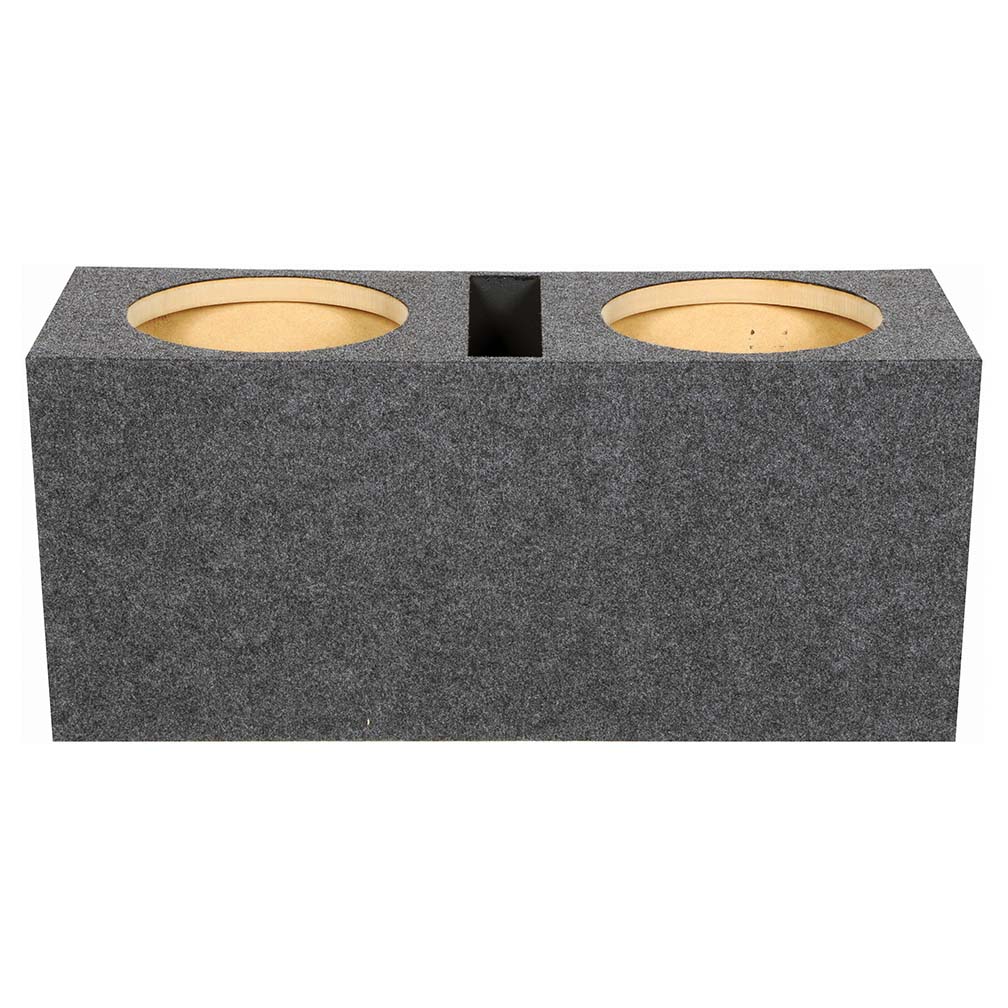 Qpower QHD212V Dual 12 Hole Vented 1 Mdf