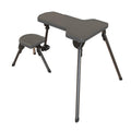Caldwell Stable Table Lite with Weatherproof Tabletop, Ambidextrous Seat and Fully Collapsible Design for Easy Transport and Outdoor Target Shooting